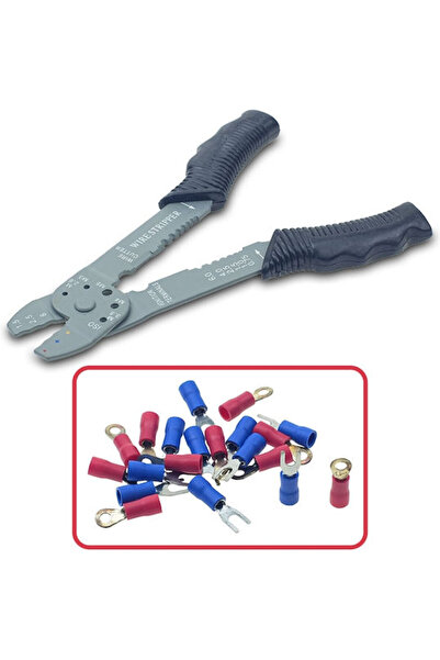 OEM Πένσα πρεσαρίσματος για τμήμα διατομής 0.5 - 6mm² με απογυμνωτή καλωδίων....