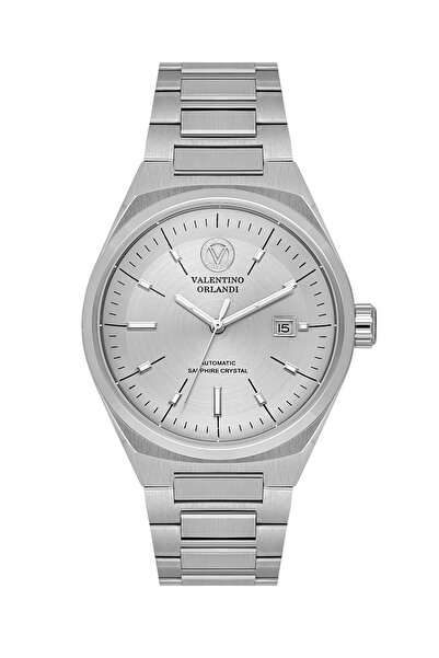 Valentino Orlandi Silver Stainless Steel Watch for Men VO.1.10024-1