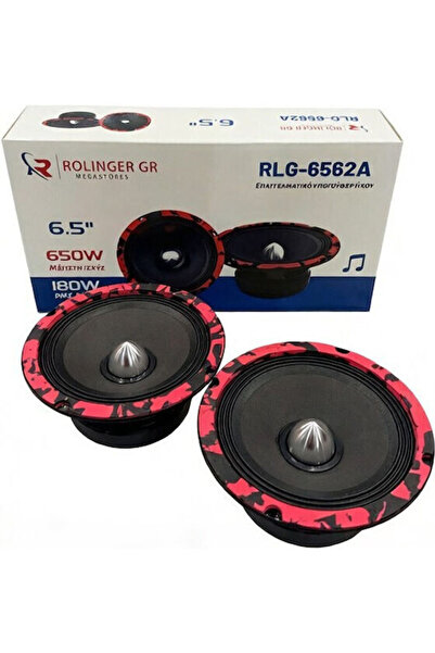 Other 6562A Σετ Ηχείων Αυτοκινήτου 6,5 " με 180W RMS (2 Δρόμων) Κωδικός: RLG-...