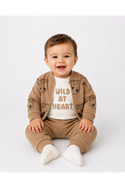 bebekyol Two Cardigan Baby Boy Set