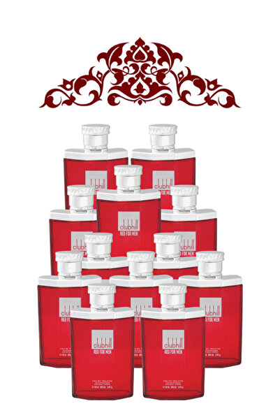 Cosmo 12 قطعة عطر كلوب هيل ريد للرجال 100 مل