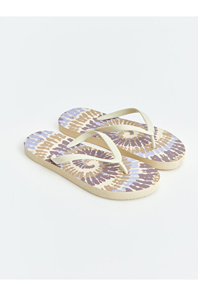 LC Waikiki Vizyon New Season Mixed Patterned Women's Flip Flops