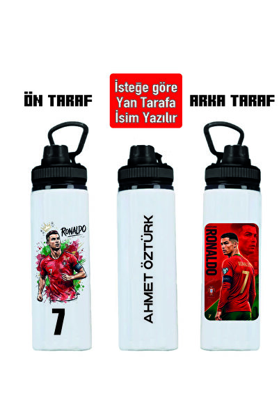 DKDZ SHOP İsime Özel Metal Baskılı Suluk - 800ml.