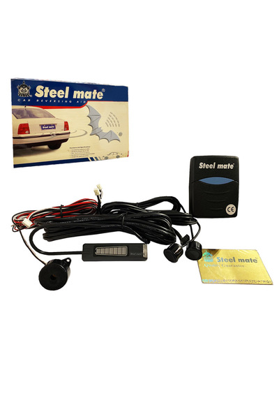 SteelMate Σύστημα Στάθμευσης PDC Με 2 αισθητήρες 18mm γυαλιστερού μαύρου χρώμ...