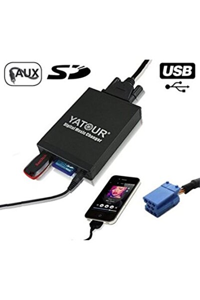 OEM Συσκευή αλλαγής δίσκων USB / MP3 για Citroen C3 / C5 / C8 / Picasso / Xsa...