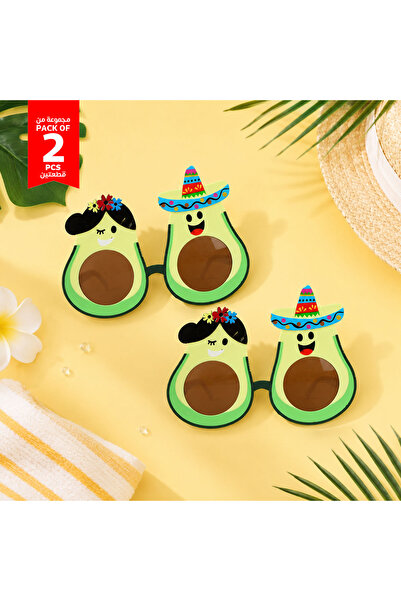 Midi 3 Pack Funny Avocado Sunglasses for Kids