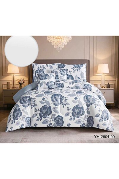 BIET ALMAFROSHAT 6-Piece Quilted Bedspread Set with a Quilted Bed Runner