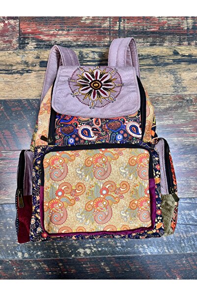 street&bagdnz Ethnic Bohemian Patterned Patchwork Design Backpack Waterproof ...