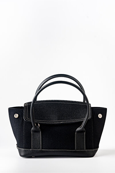 Tecer Bag Kadın Çapraz Askılı Keten Omuz Çantası