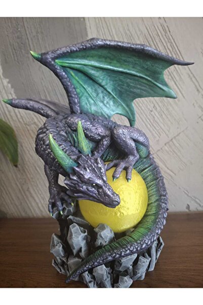 Side Quest Dragon Eclipse LED Masa Lambası – Ejderha Figürlü Dekoratif Işık |...