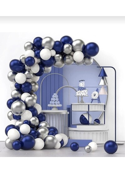 Empressco Colorful Balloon Set, 50 Pieces for Birthday and Circumcision Celeb...