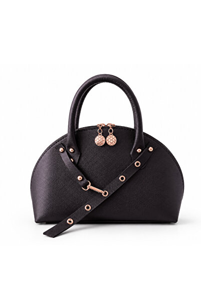 BagMolly Women's Strap Hand and Shoulder Bag Black
