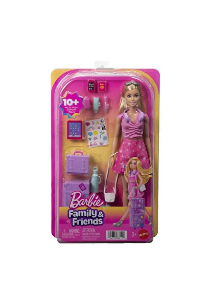 mattel Set de călătorie Barbie Familie și Prieteni - 10 piese