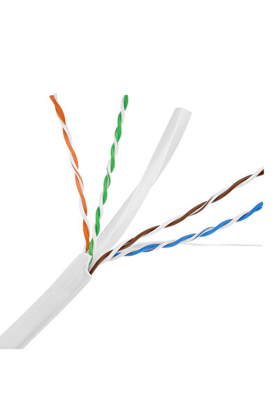 Universal HYTECH HY-CAT600 CAT6 UTP كابل شبكة رمادي اللون بطول 305 متر