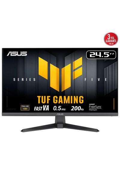 Universal شاشة الألعاب Asus 24.5" Tuf Gaming VG257Q5A 200Hz 0.5ms Full HD Fre...