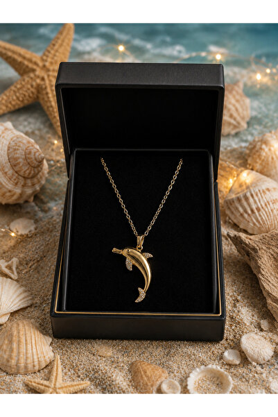 PULİNİN DÜKKANI Gold Color Women's Necklace with Steel Sun Figure – Tarnish-R...