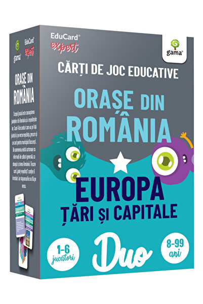 Editura Gama Orașe din România - Europa: Țări și Capitale, - Editura Gama
