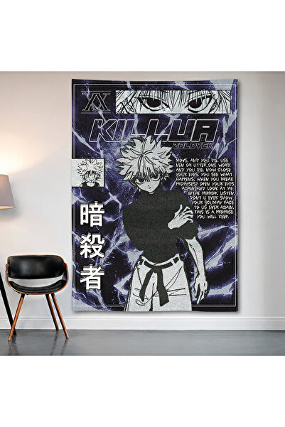 Geek Cultcha Hunter X Hunter Killua Zoldyck Wall Covering Wall Tapestry First...