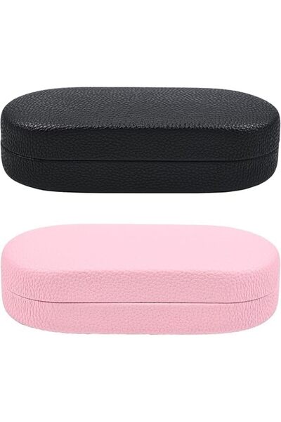 Arabest Glasses Cases,2-Pack Large Hard-Shell Sunglasses and Eyeglasses Prote...