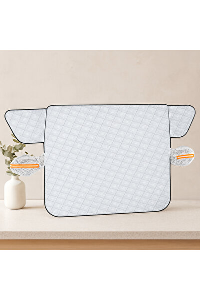magicool Anti-Ice Car Cover 230X120 cm (with Mirror Cover, Safety Flaps)