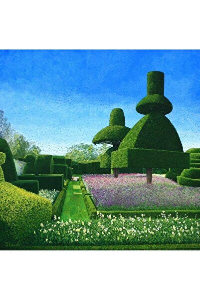 OEM Felicitare Susan Entwistle Levens Hall Topiary multicolor 15.9x15.9cm
