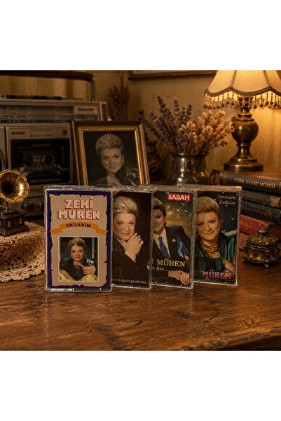 ESKİ YENİ ANTİK Zeki Müren Nostalgia Cassette Set |   4 Original Album |   My...