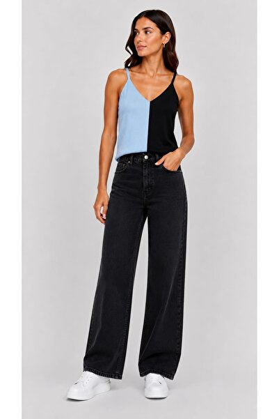 onno style women Sleeveless Strappy V-Neck Tricot Women's Blouse