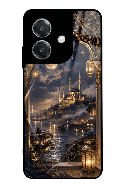 Spoyi حافظة هاتف أوبو A3 ميدنايت بوسفوروس بتصميم لامع