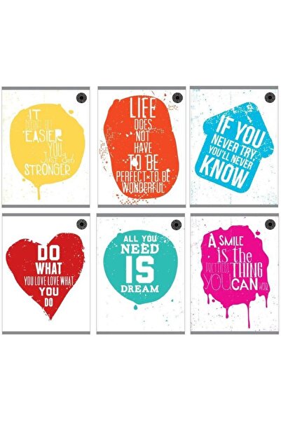 OEM Set 10 caiete A5 Ziemia Obiecana multicolor 80 file
