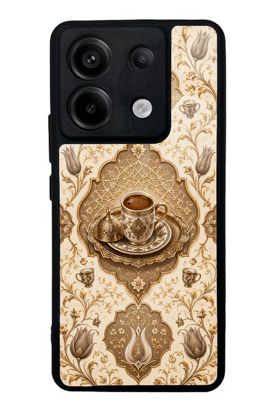 Spoyi Xiaomi Redmi Note 13 Pro 5g Ivory Ottoman Coffee Designed Glossy Phone ...