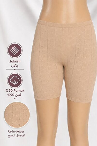Altınay 90% Cotton Women's Underwear Shorts under Dress Short Leggings Jacqua...