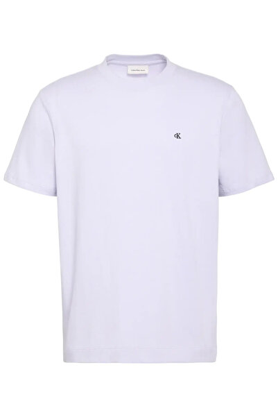 Calvin Klein SS CONTRAST COLLAR S, 3T4, S Erkek Beyaz T-Shirt & Polo
