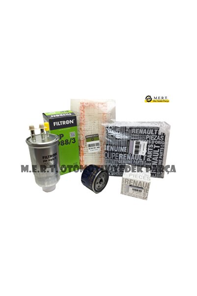 BAKIMFILOSU Dacia Logan Mcv 1.5 Dci 75Hp Filtre Bakım Seti (2011-2012)