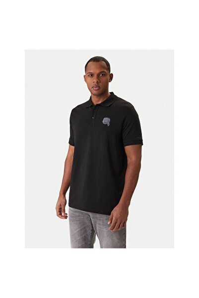 Karl Lagerfeld Polo bărbați 745022-561235 Negru