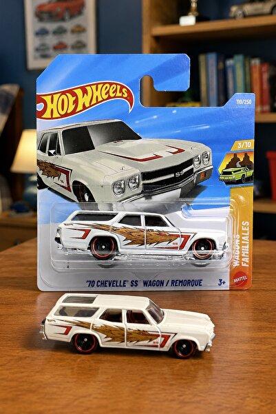 HOT WHEELS '70 Chevelle Ss Wagon - Wagons Familiales Special Series Metal Toy...