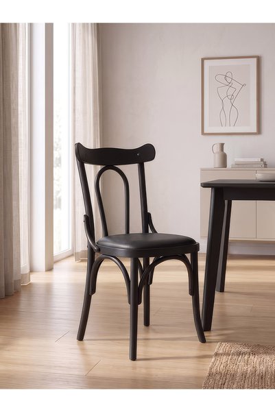 Gazzini Furniture Wien Döşemeli Klasik Ahşap Sandalye