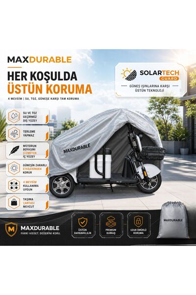 MaxDurable Arora Mini Felix 3K Motosiklet Brandası Su Geçirmez 4 Mevsim Boya ...