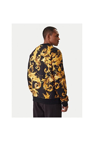 VERSACE JEANS COUTURE Bluză bărbătească 80GAI3R0 FS196 Negru