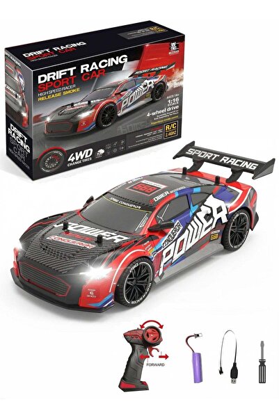 REZZOSS 1:16 Scale High-Speed Drifting RC Car – 30km/h 4WD Remote Control Rac...