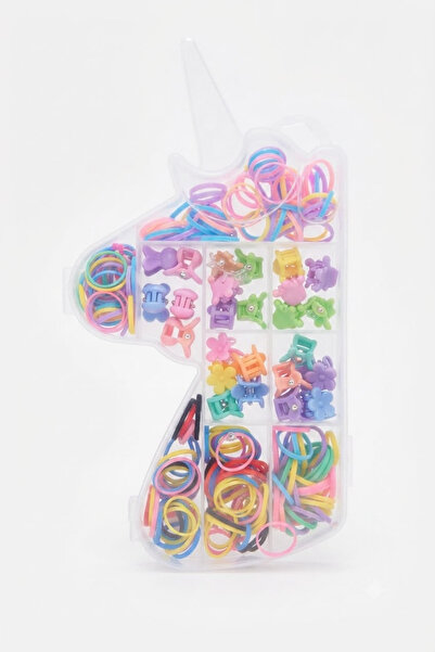 Jaida Moda Children's Unicorn Figured Bag Organizer Buckle Set Gift Set