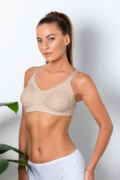 Mariposa Secret حمالة صدر لتقليص حجم الجسم كابتشينو
