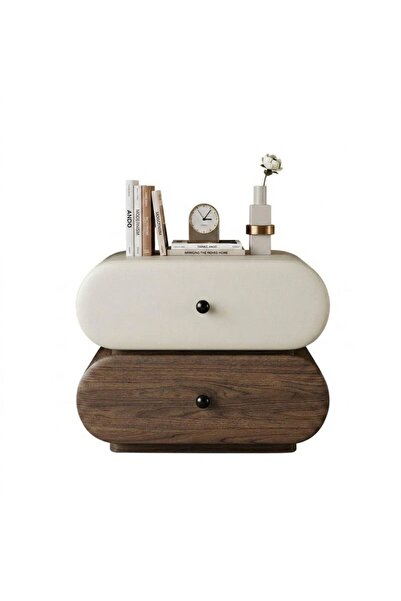 NO BRAND Calista Italian Style Bedside Table