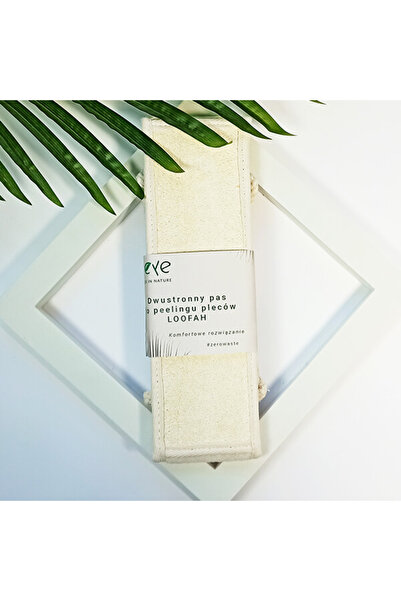 YEYE Made In Nature Yeye bandă exfoliantă cu două fețe cu burete de lufă