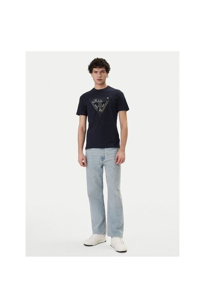 Guess Tricou bărbătesc M6GI11K2992 Bleumarin