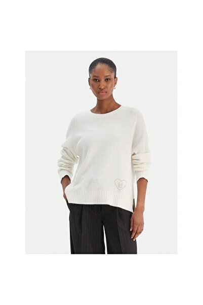 Liu Jo Pulover de damă MF5444 MS76L Crem