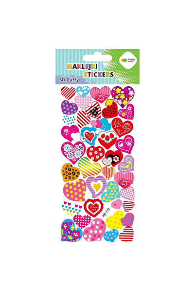 GDD Stickere 3D puffy multicolor 9,5x22cm