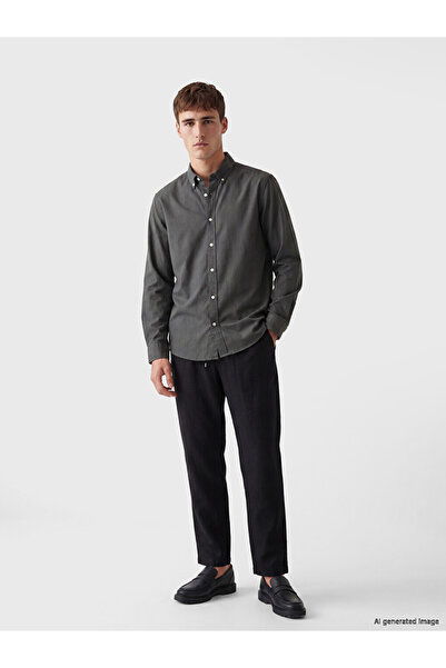 LC Waikiki Standard Fit Linen Blend Men's Trousers from Uzg Store for Style E...