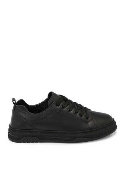 Tergan Siyah Hakiki Deri Kadın Sneaker - K25S1AY68174-A23