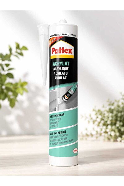 Pattex Acryl Alb – Etanșant Acrilic Premium pentru Interior și Exterior