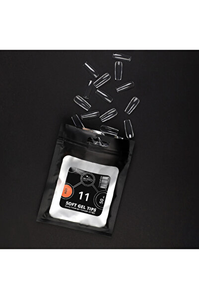MOMO professional Tırnak Soft Gel Tips 50 Ad. (Küt) No.11